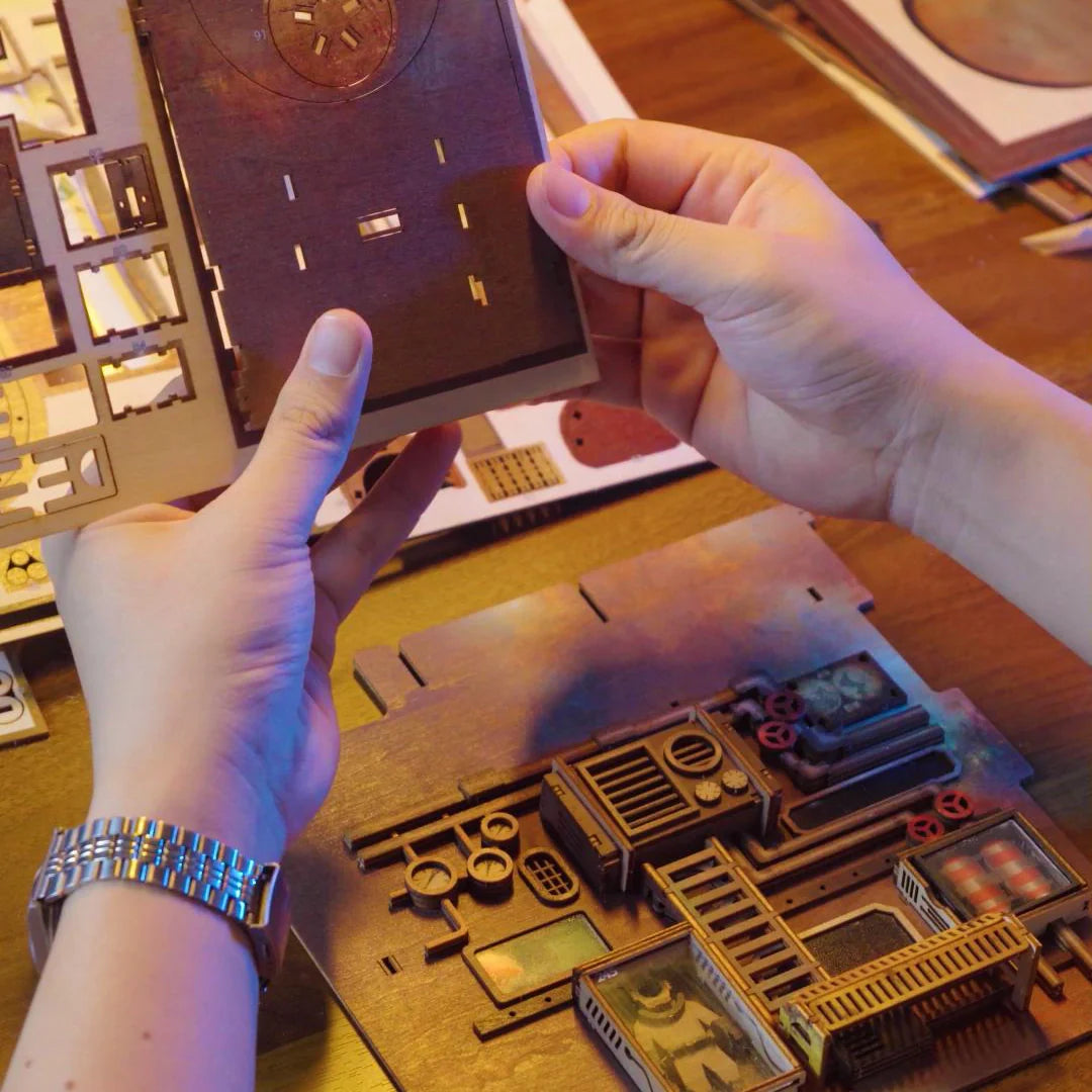 Booknook Lab Abandoned Submarine DIY kit - BN007