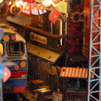Booknook Lab Ha Noi Train Coffee Street DIY kit - Viet Nam DIY kit - BN014