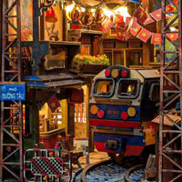 Booknook Lab Ha Noi Train Coffee Street DIY kit - Viet Nam DIY kit - BN014