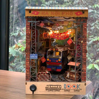 Booknook Lab Ha Noi Train Coffee Street DIY kit - Viet Nam DIY kit - BN014