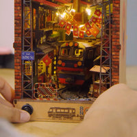 Booknook Lab Ha Noi Train Coffee Street DIY kit - Viet Nam DIY kit - BN014